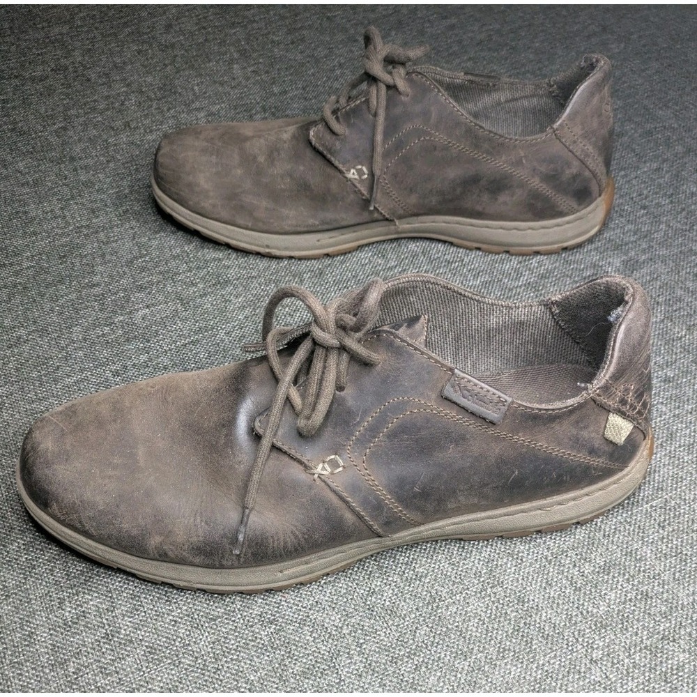 Columbia Davenport Low Top Shoes Mens Brown US 11 Waterproof Leather Lace Up